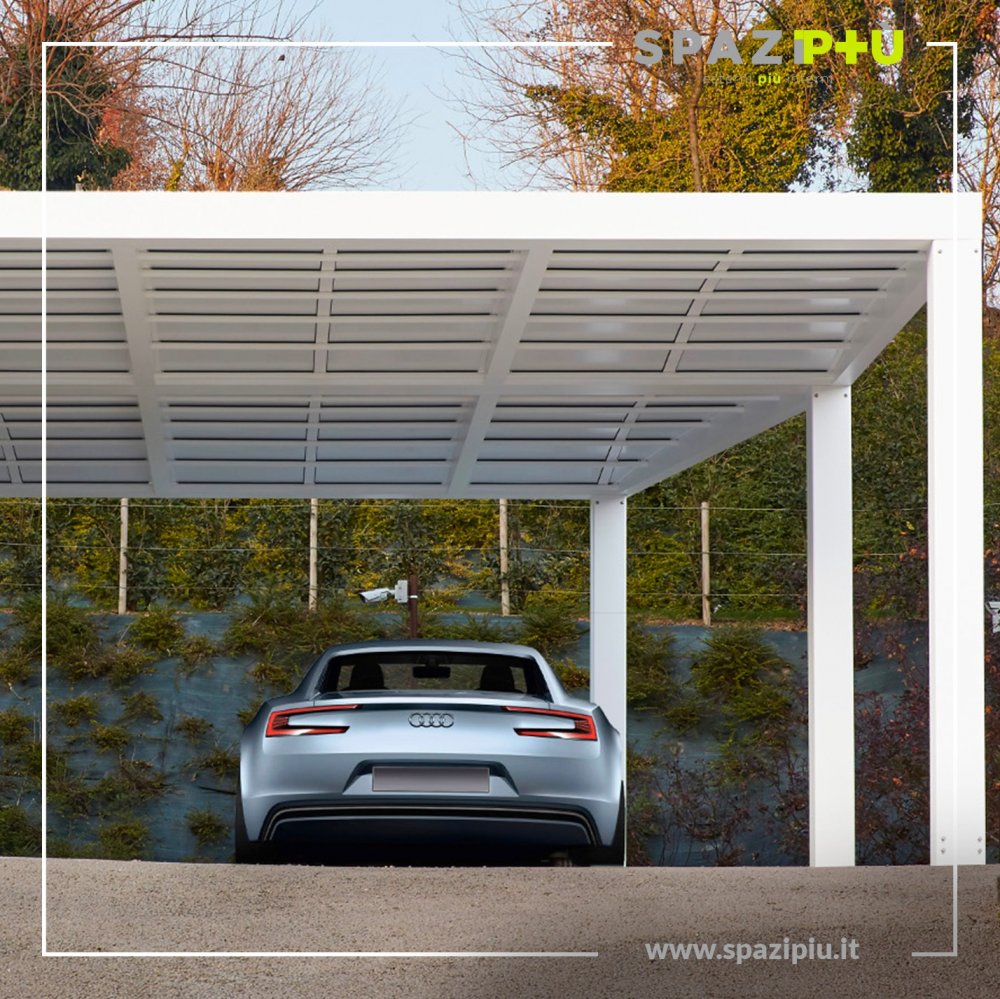 pergola con copertura in policarbonato