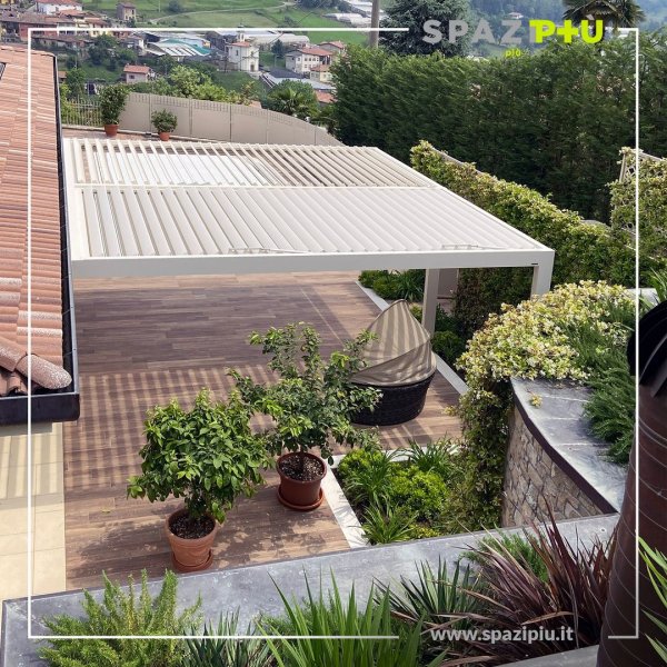 La terrazza si trasforma in un nuovo living