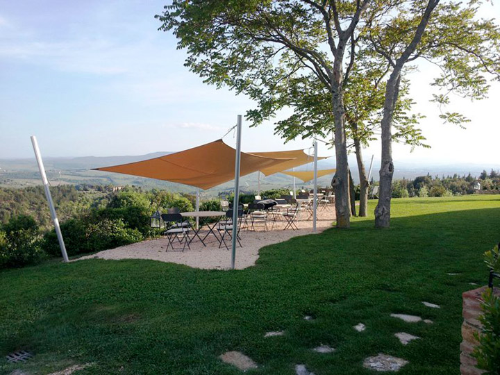 Vela ombreggiante Ingenua di Umrosa