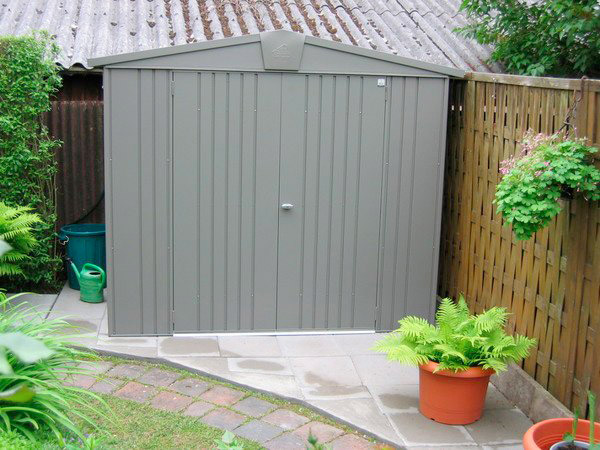 Casetta da giardino in acciaio