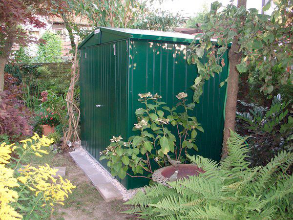 Casetta da giardino in acciaio