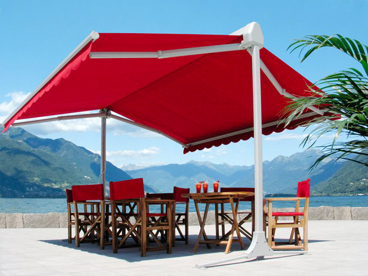 Tenda cassonata autoportante Ombramobil