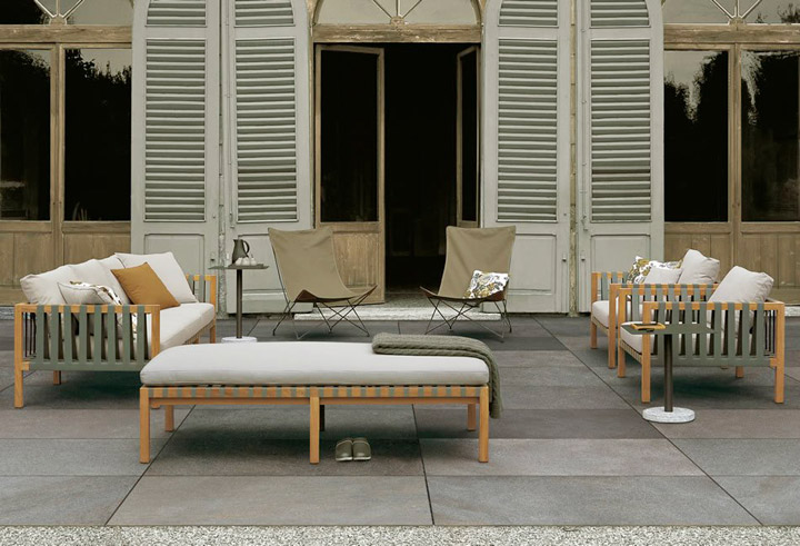 Piastrelle da esterni in gres porcellanato effetto pietra, spessore 2 centimetri di Kronos Ceramiche