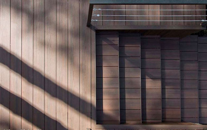 Pavimentazione da esterno in legno composito