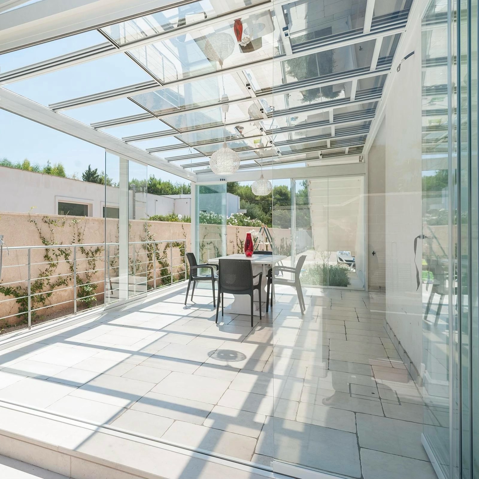 chiusure per esterni in vetro per terrazze e locali