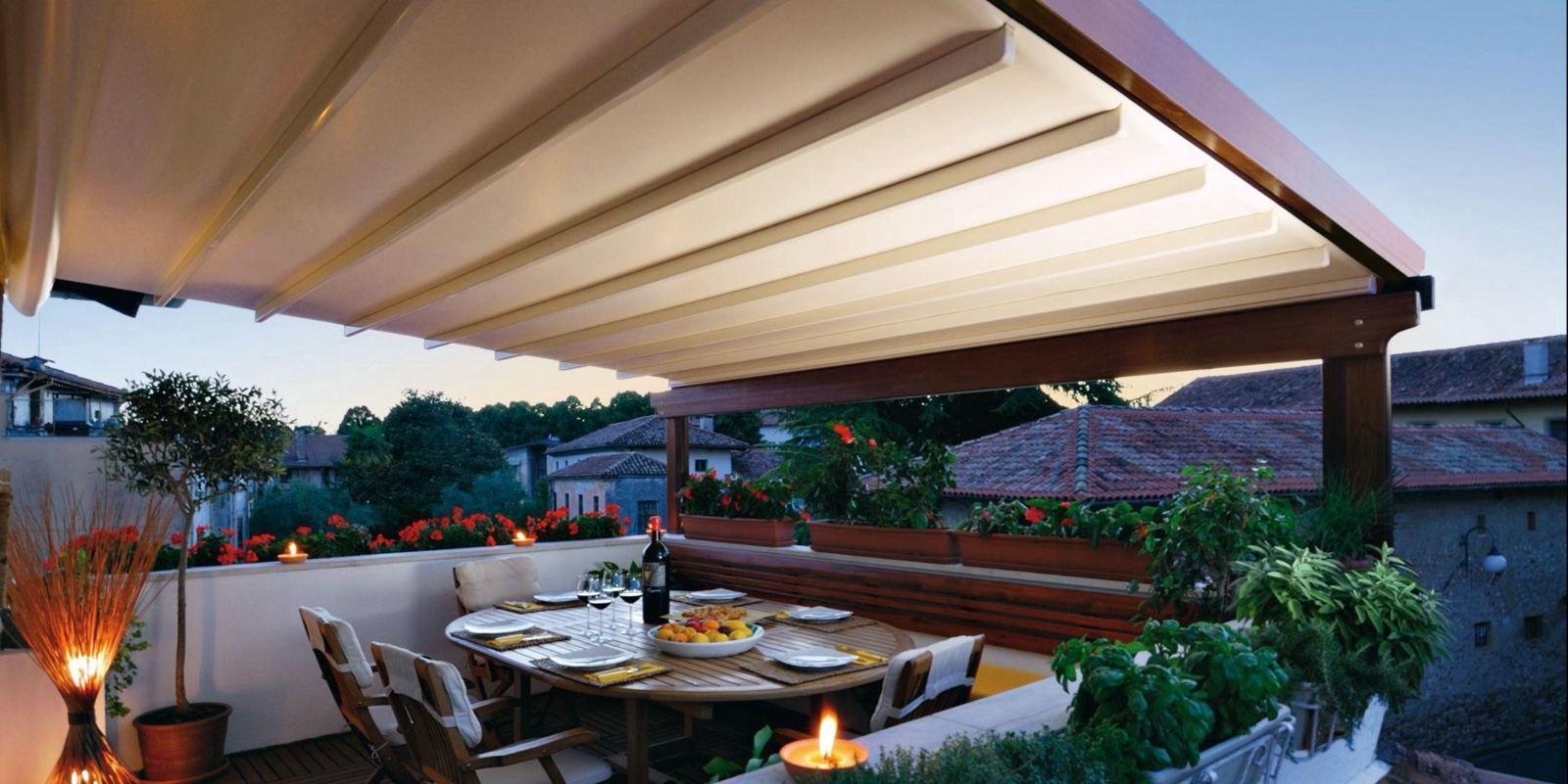 pergole di fascia alta per spazi outdoor