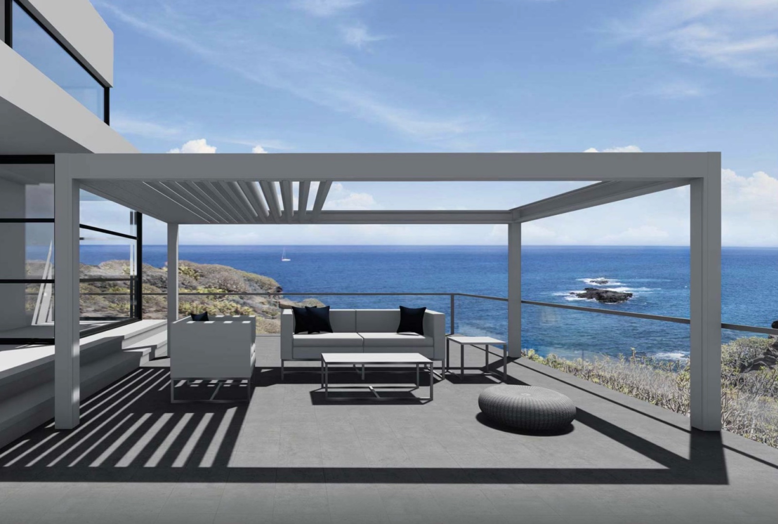 Pergola fotovoltaica e pergola bioclimatica a confronto